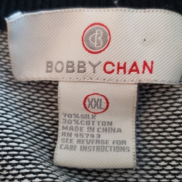 BOBBY Chan Zip Sweater size XXL - Picture 2 of 8